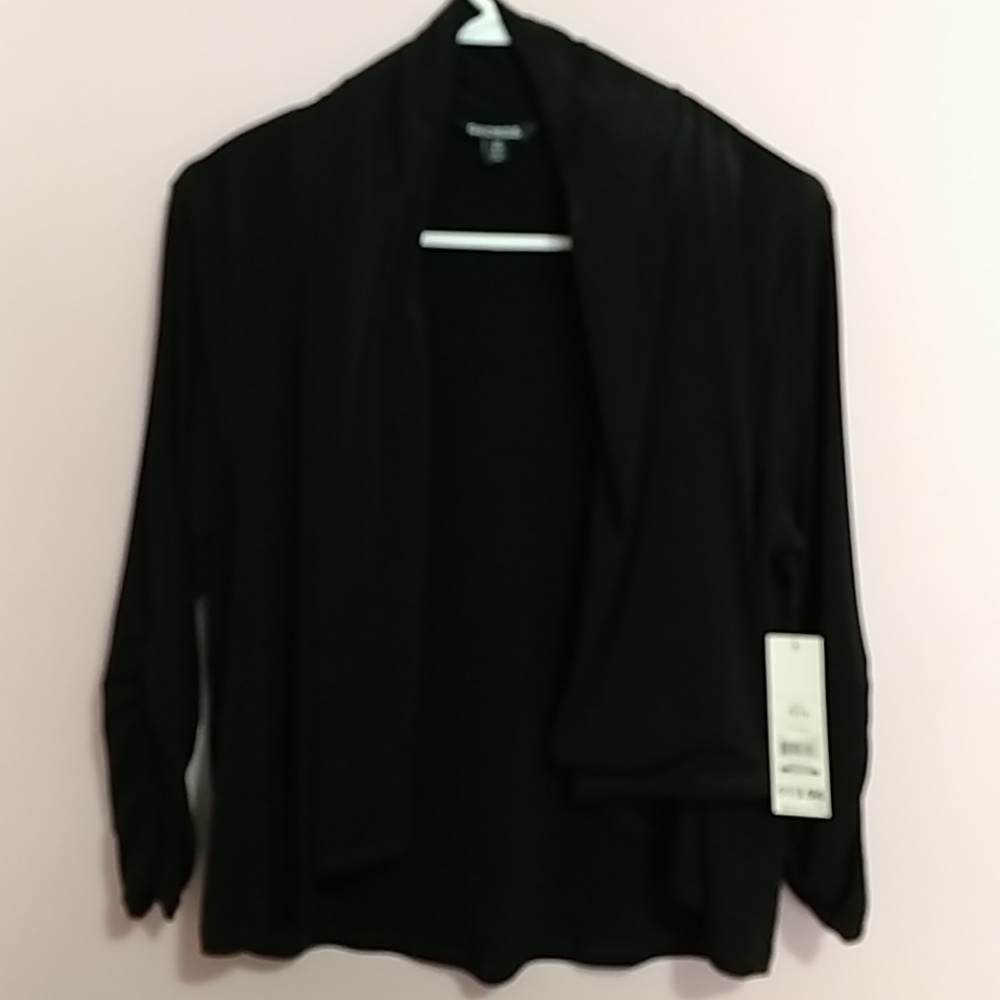 NWT George Black Knit cardigan